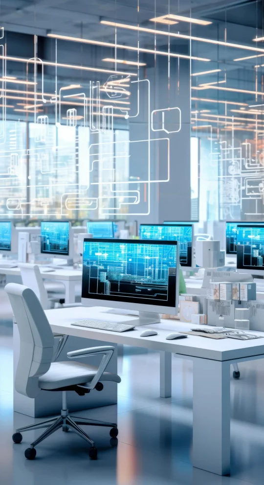 modern-office-interior-equipped-with-stateoftheart-devices-reflecting-digitally-advanced-environment-min